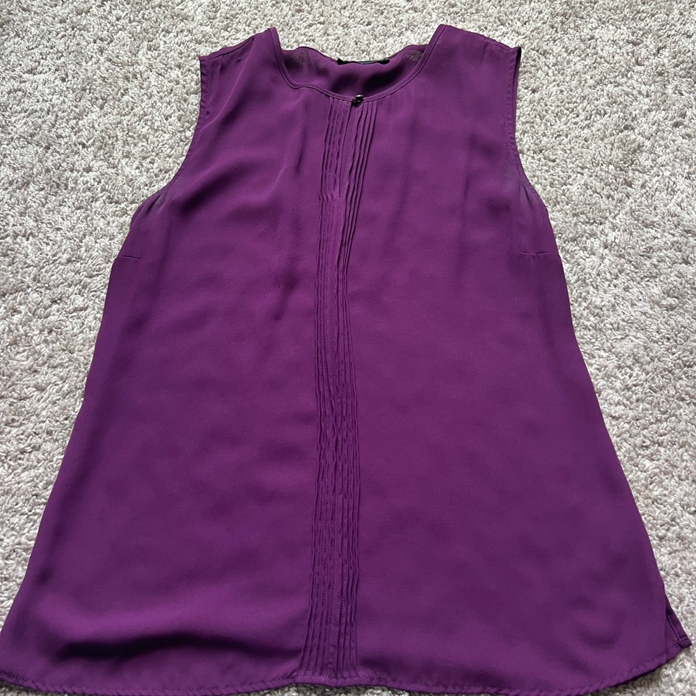 Purple Sleeveless Women's Top